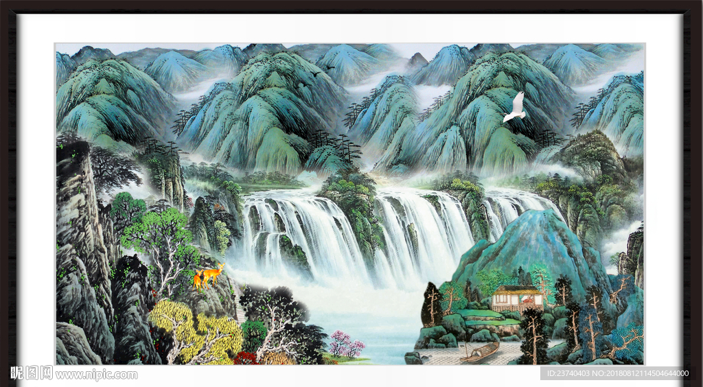 山水国画
