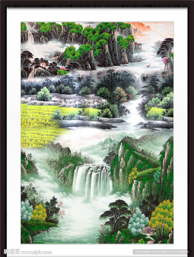 山水国画