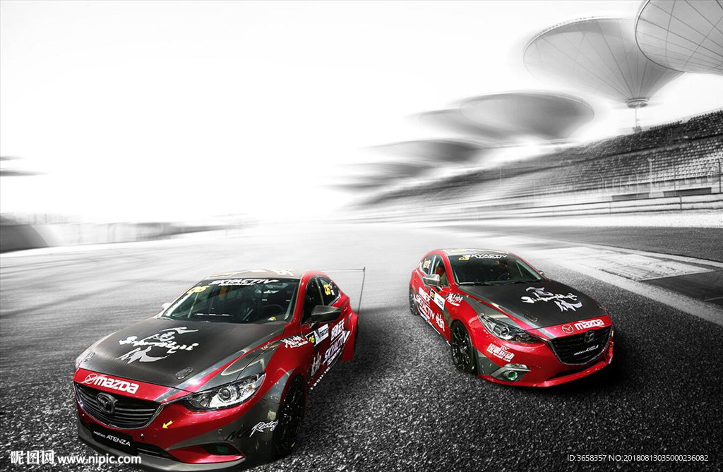 汽车赛车比赛素材