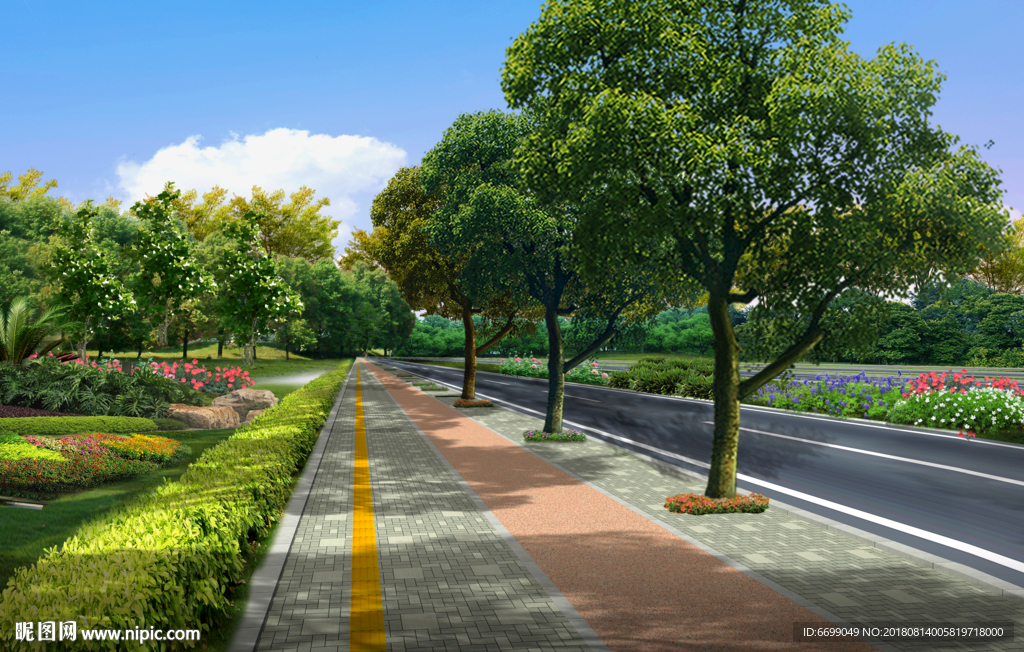 道路景观 道路绿化