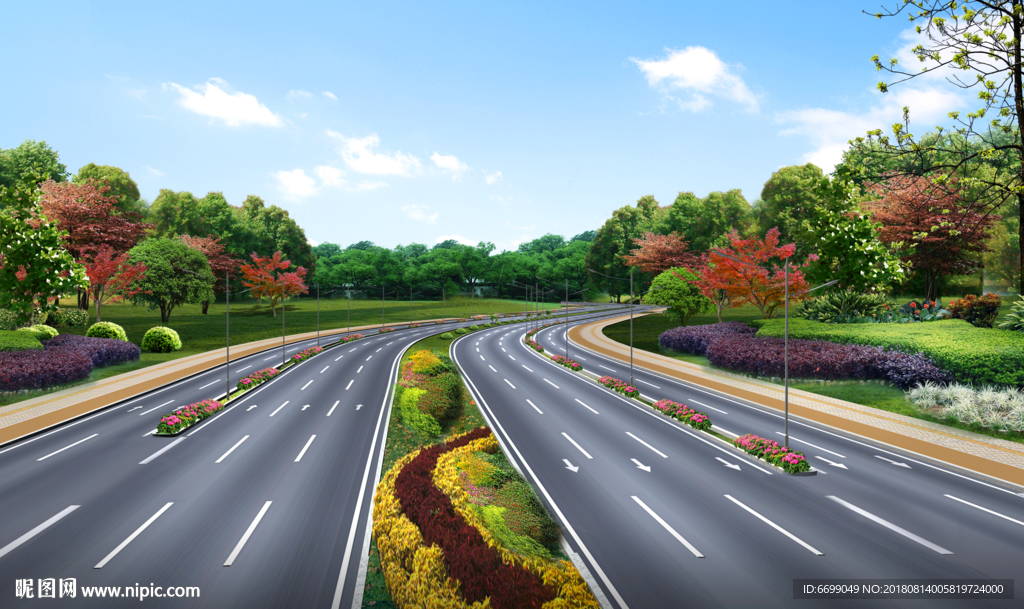 道路景观 道路绿化