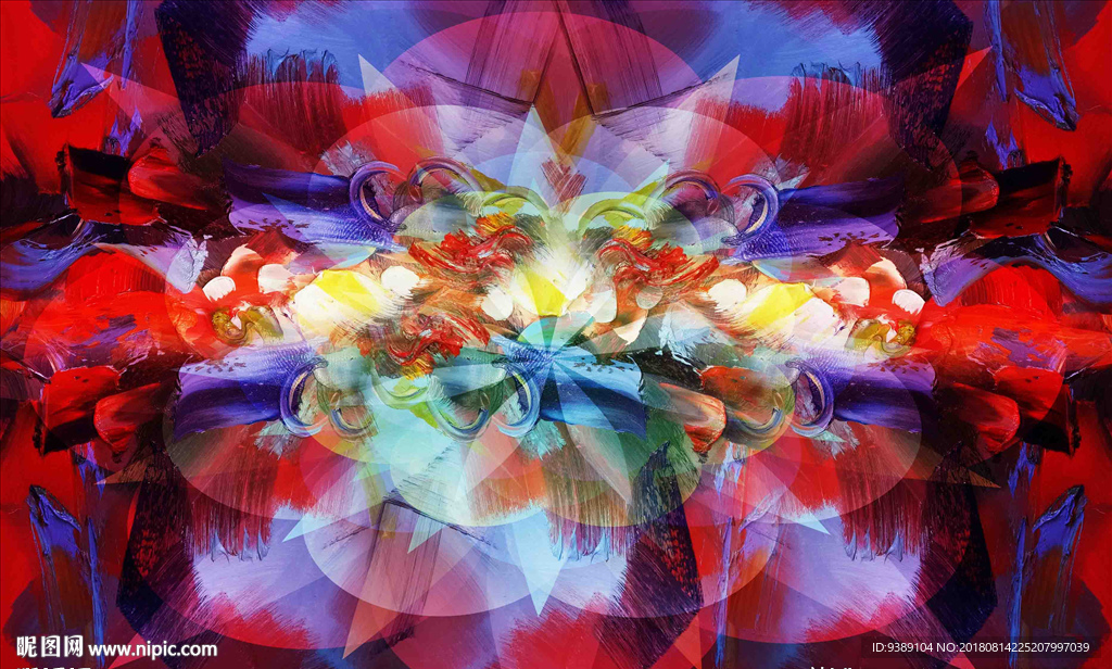 梦幻油画