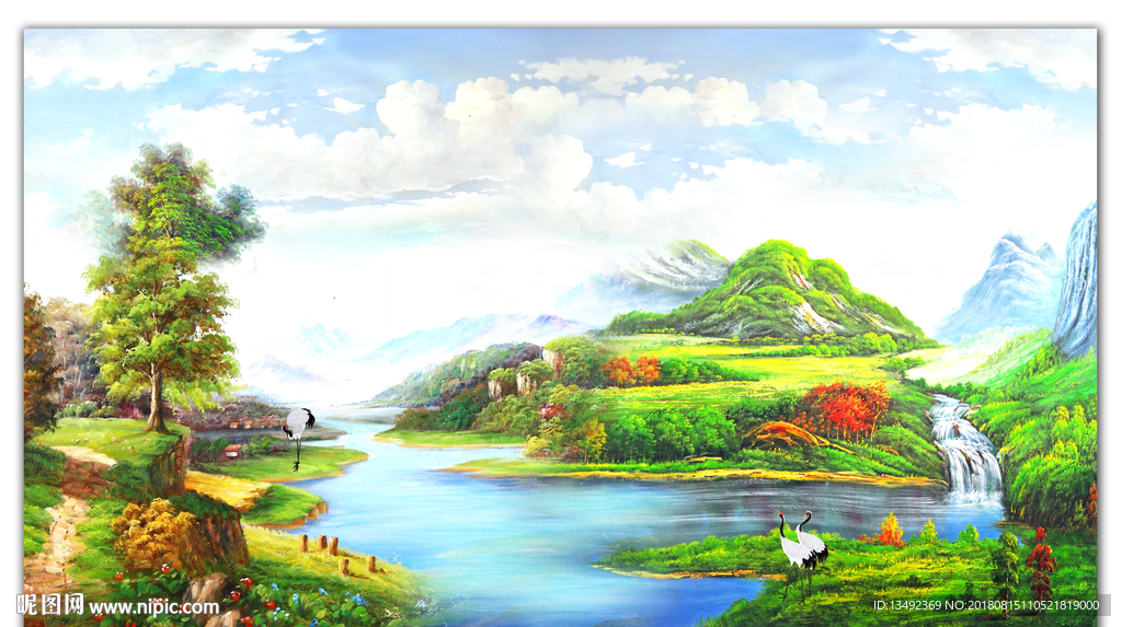 油画风景