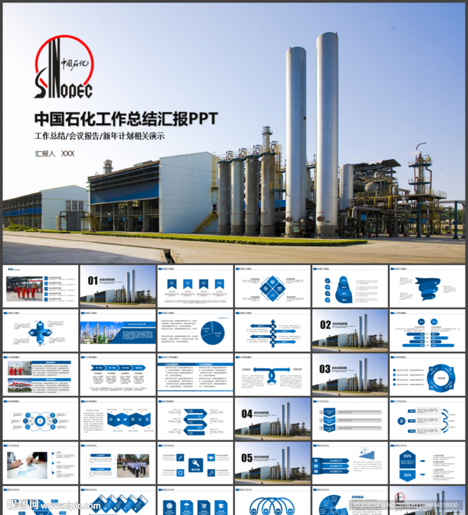 中国石油工作汇报总结PPT