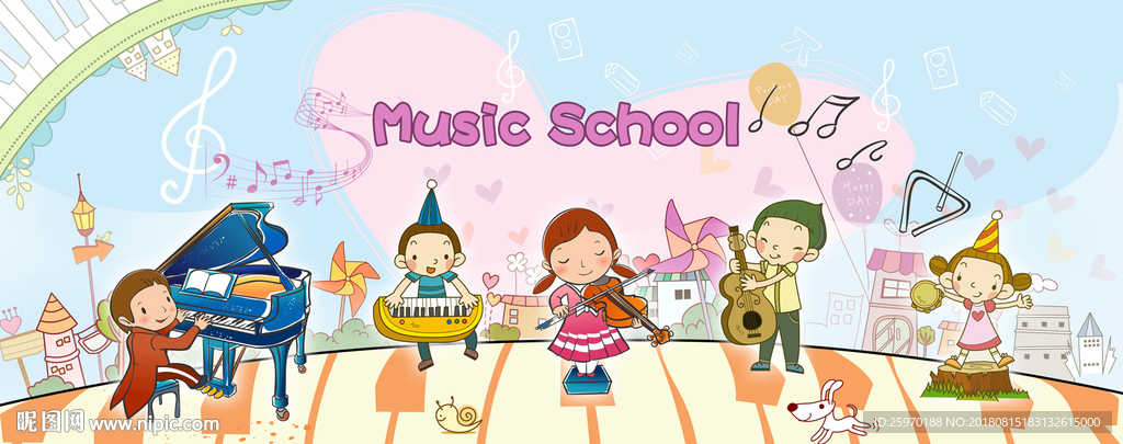 幼儿园音乐背景