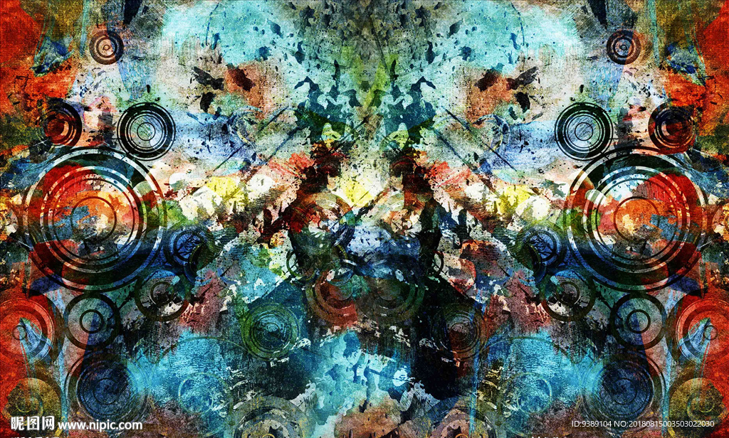 复古油画
