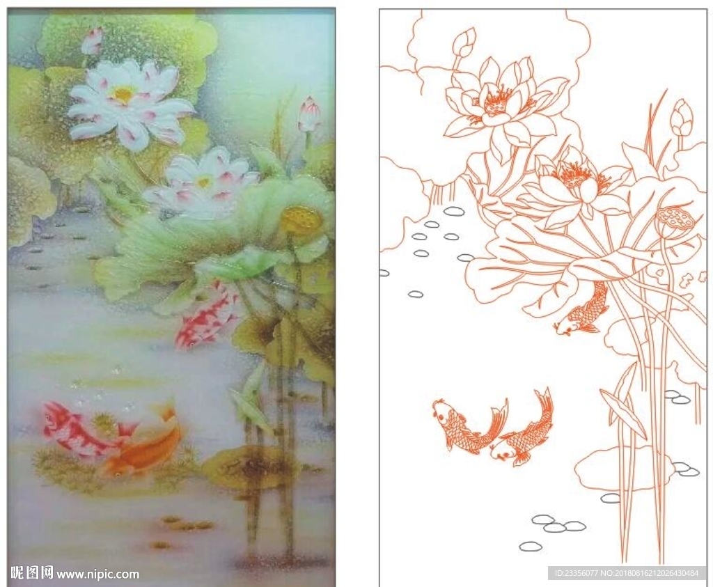 荷花鱼