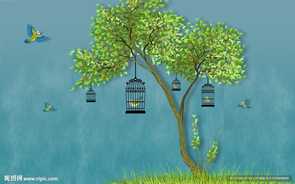 简约欧式背景墙