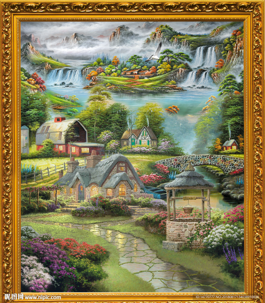 油画风景