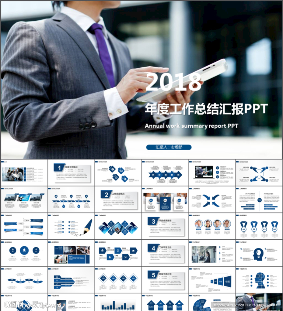 工作总结汇报PPT