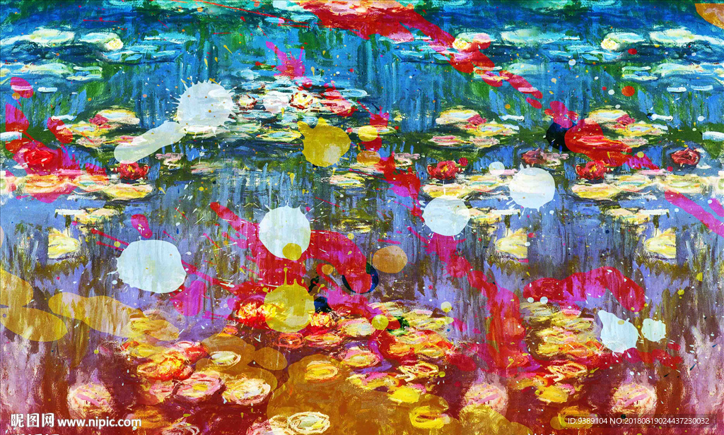 花卉油画