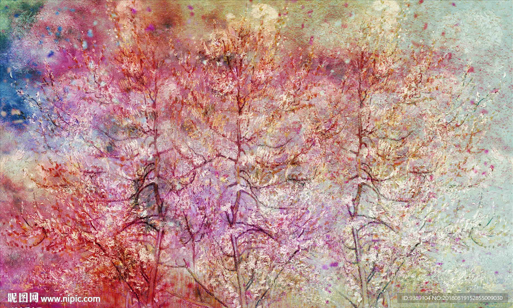 唯美油画