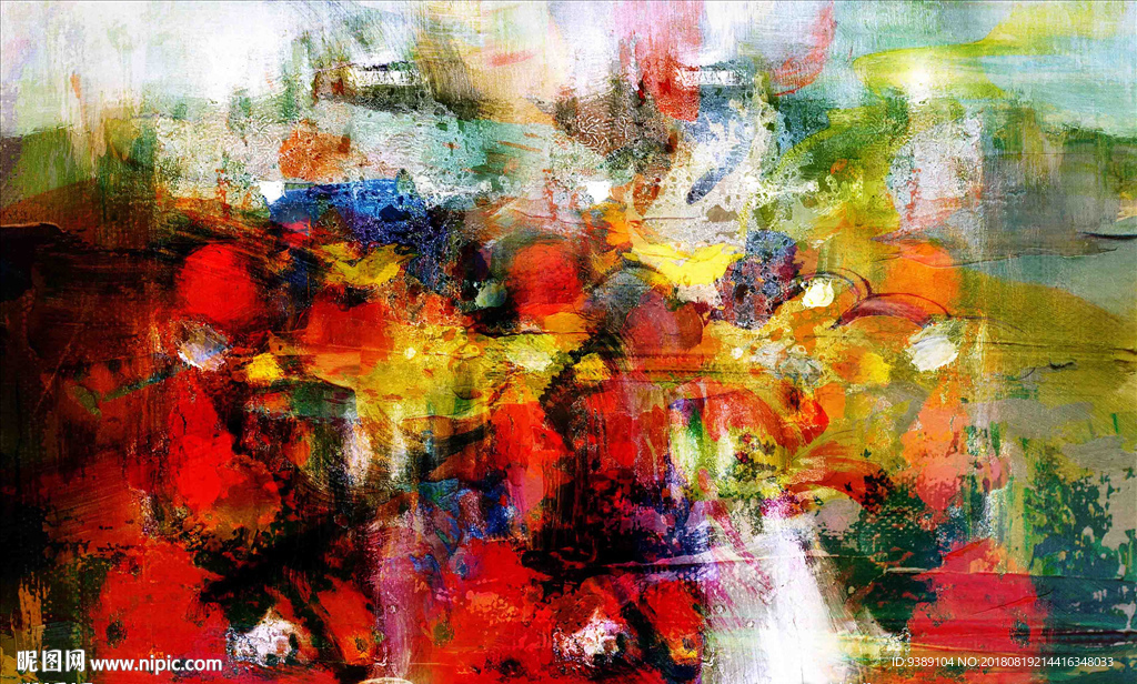 抽象油画