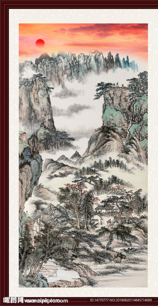 山水国画