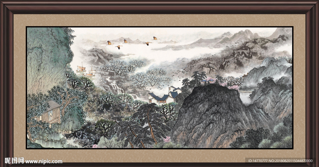 国画山水