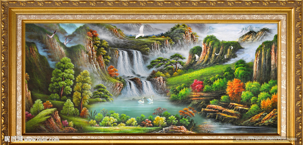 风景油画