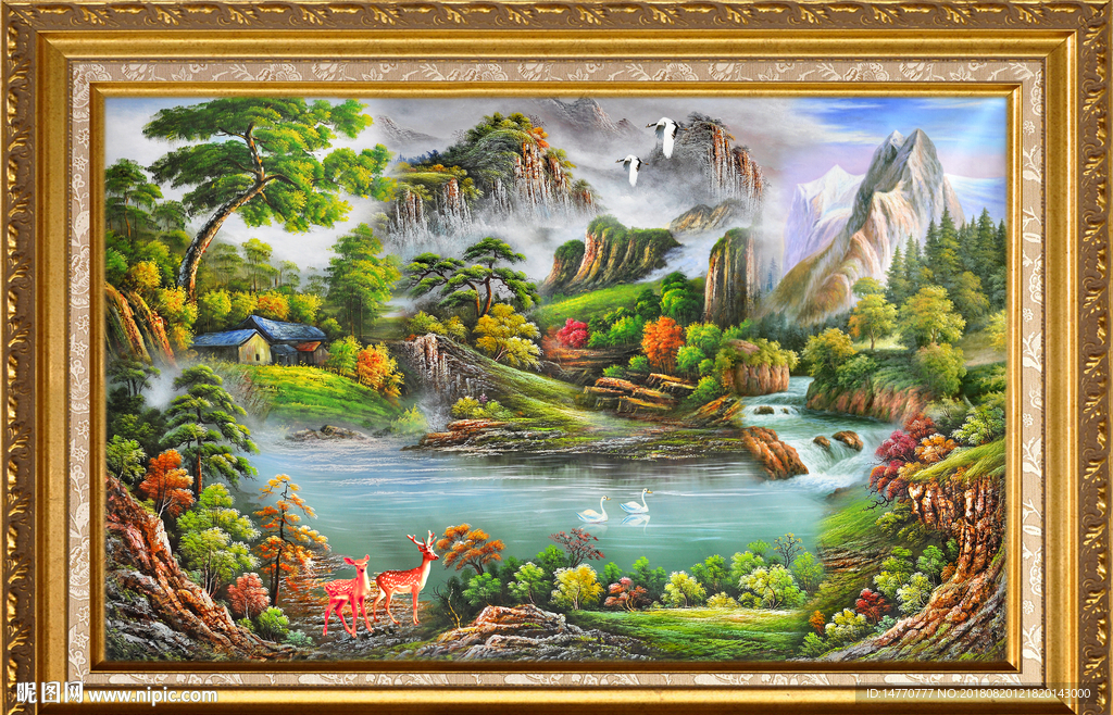 风景油画