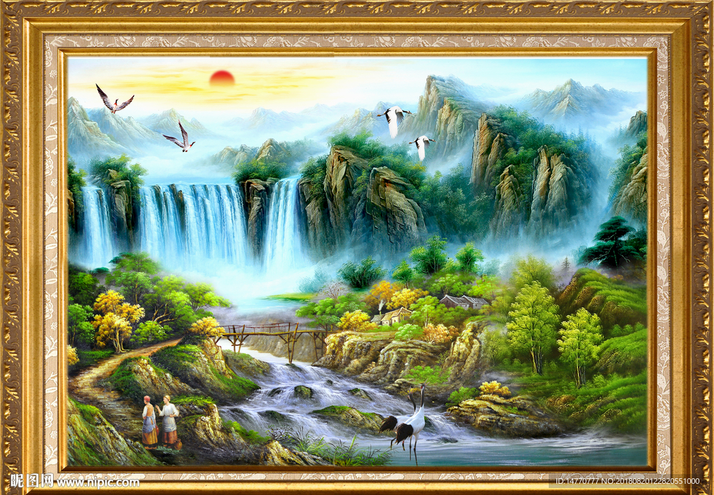 风景油画