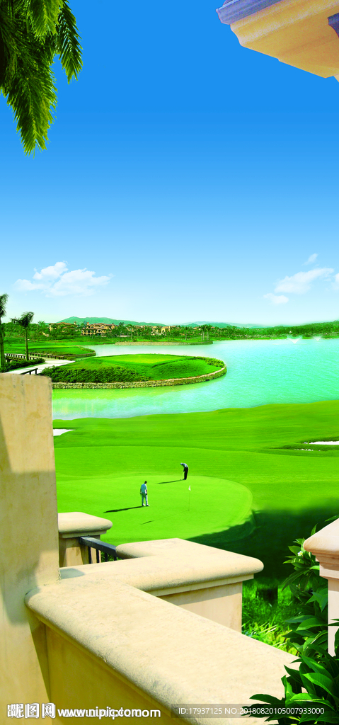 别墅豪宅  高尔夫GOLF 效