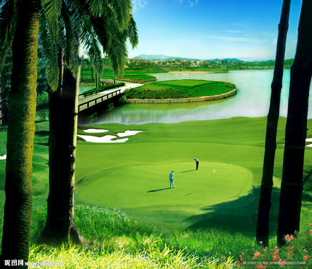 别墅豪宅  高尔夫GOLF 效