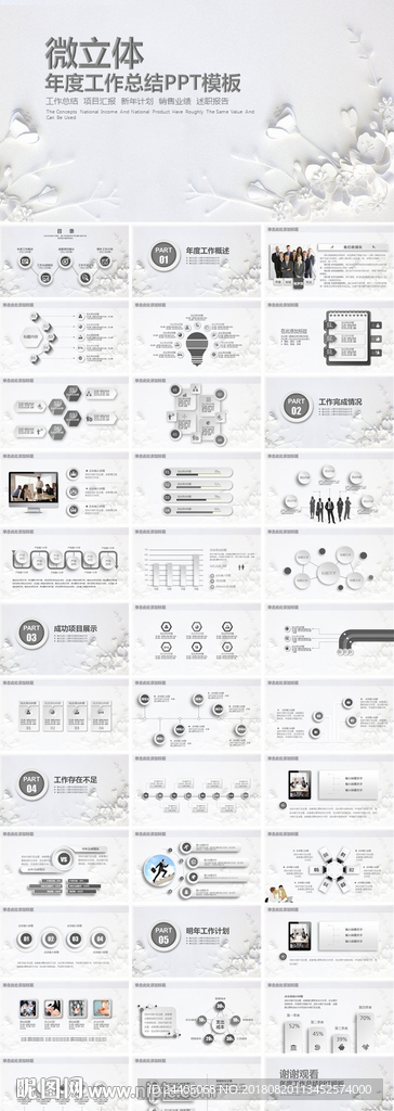 述职报告 年度工作总结 PPT