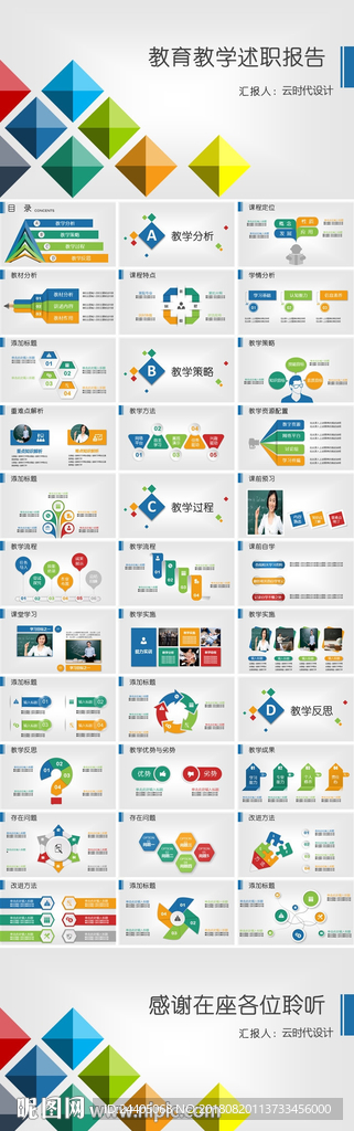 述职报告 年度工作总结 PPT