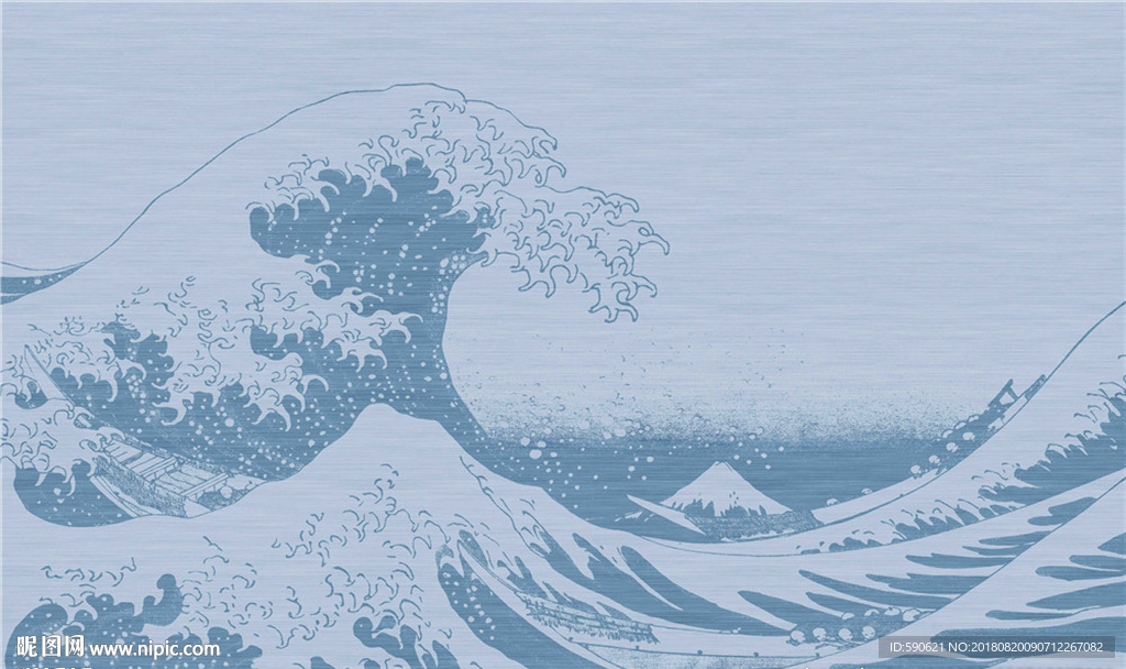 新中式国画背景墙