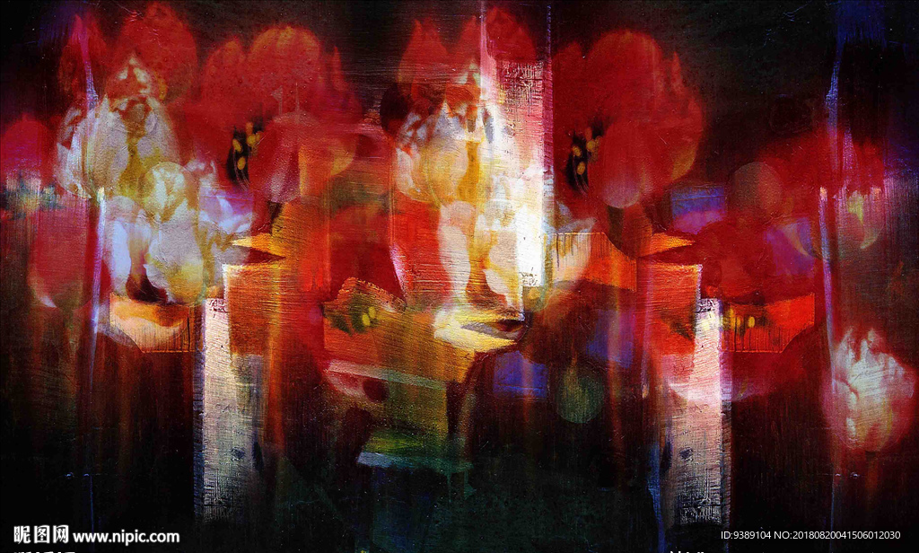 复古油画