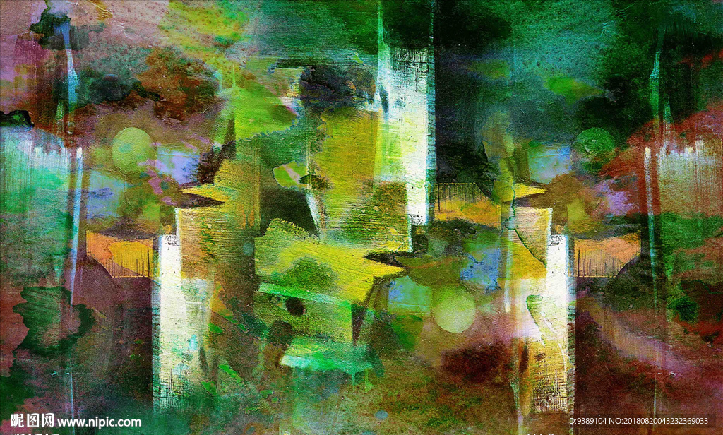 抽象画