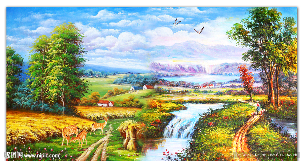 风景油画