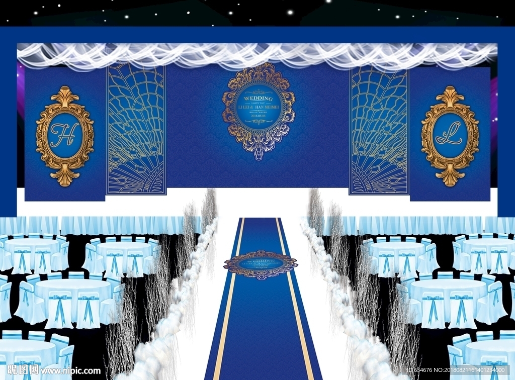 蓝色婚礼