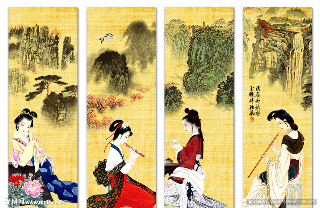 仕女图