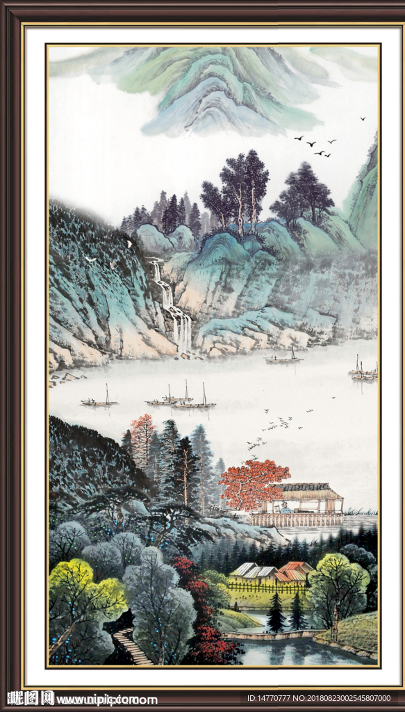 国画山水