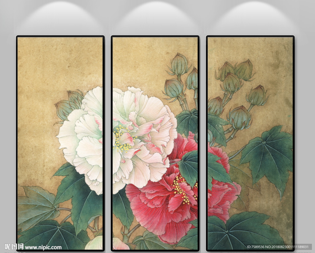 新中式花鸟装饰画