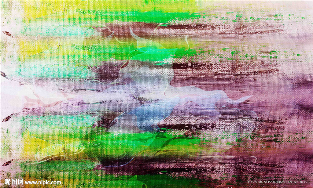 抽象油画