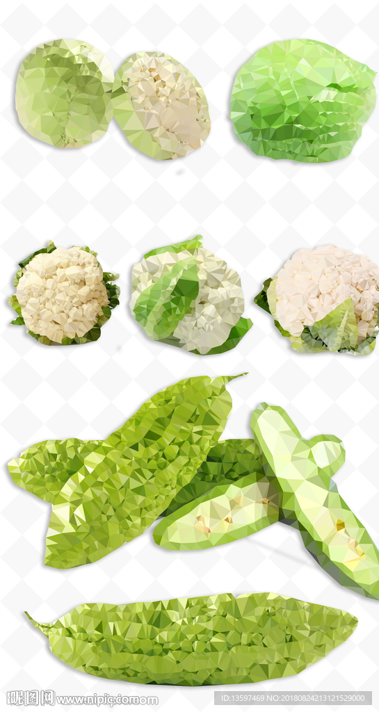 卡通蔬菜