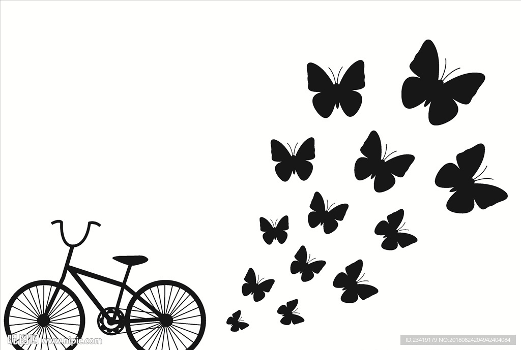 自行车蝴蝶