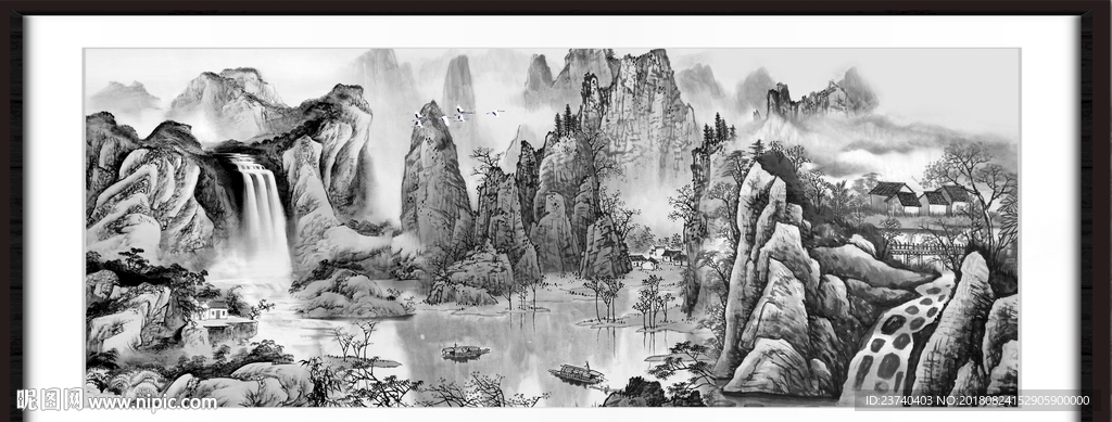 水墨国画