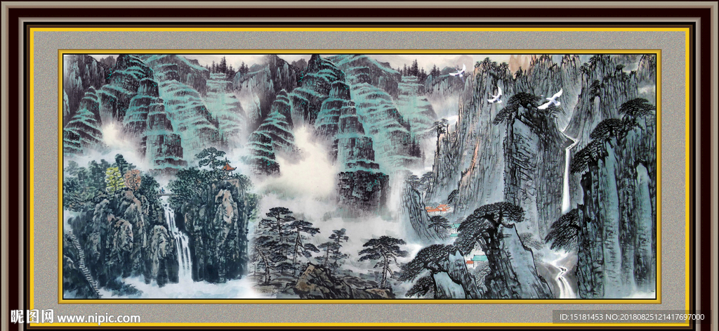 山水国画