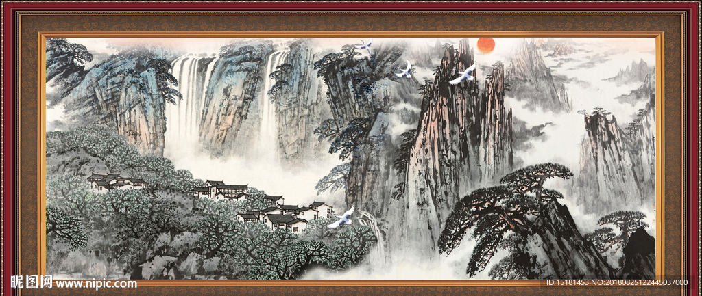 国画山水