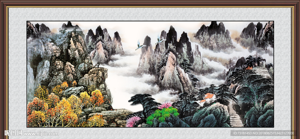 山水国画