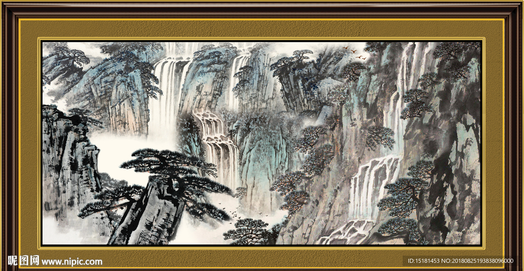 国画山水