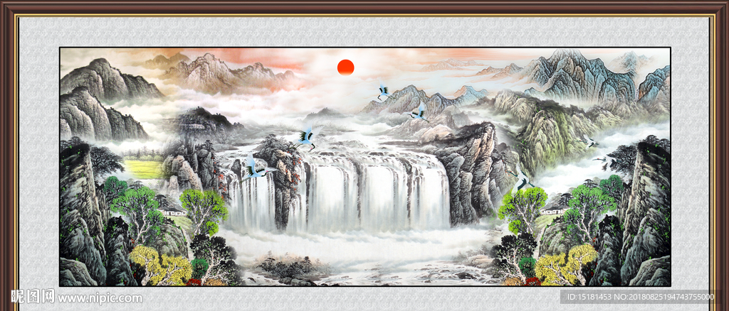 国画山水