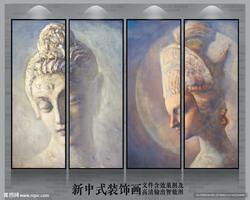 中国风禅意艺术装饰画