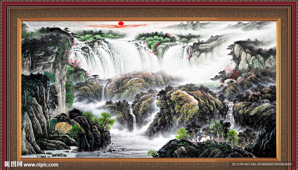 山水国画