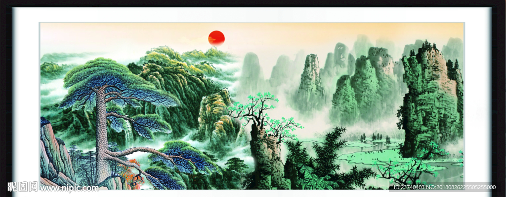 国画水墨画
