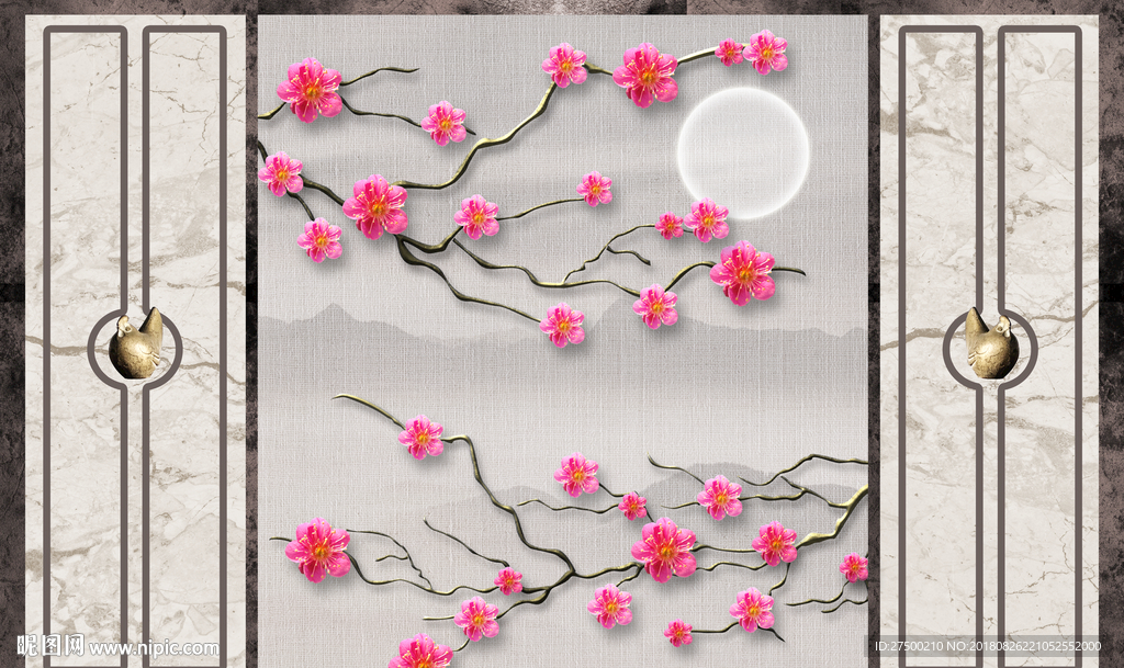 简约背景墙