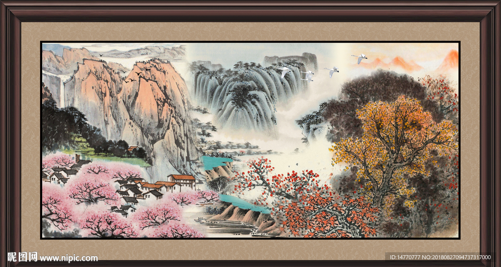 国画山水