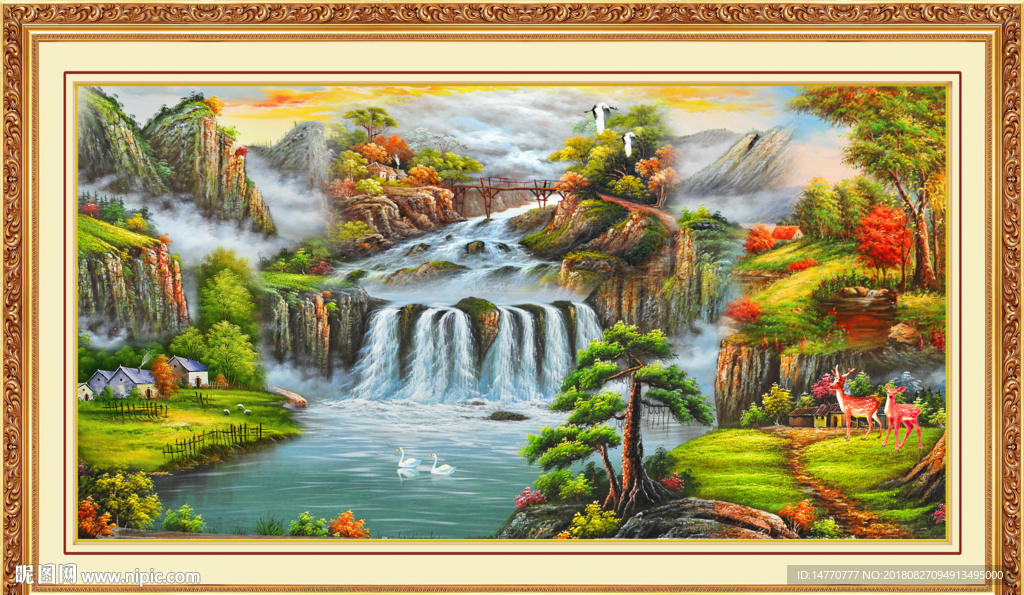 风景油画
