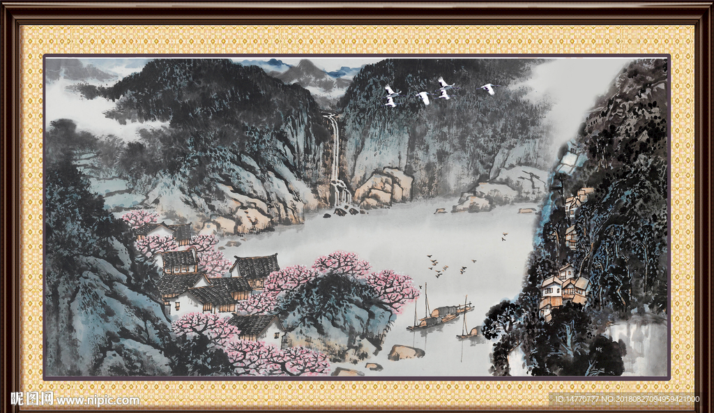 国画山水